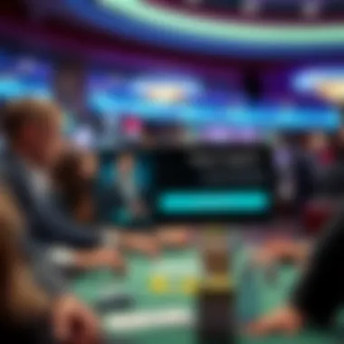 Player Support in America's Poker Room App Customer support chat feature within the app