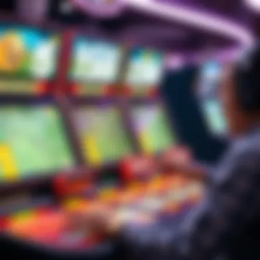 Engaging Interface of Skillz Games An engaging interface of a Skillz game, highlighting user interaction