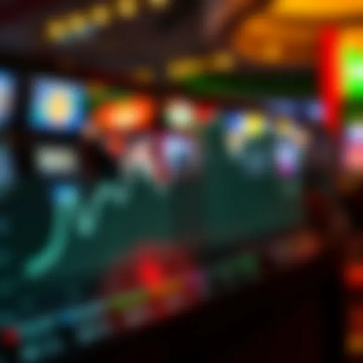 Graph showcasing historical lottery trends