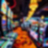 Vibrant gaming floor at Buffalo Bills Hotel Casino