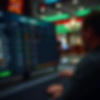 Dynamic in-game betting interface showcasing live odds