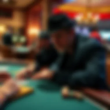 Historic images depicting the evolution of Omaha poker over the years