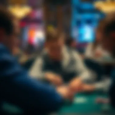 Strategic players deep in thought during a crucial moment in the game