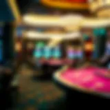 Glimpse of the Cromwell Club's elegant gaming floor
