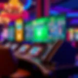 Showcasing the vibrant gaming interface of DraftKings Online Casino