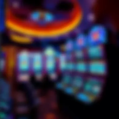 Exciting gaming area within the Luxor