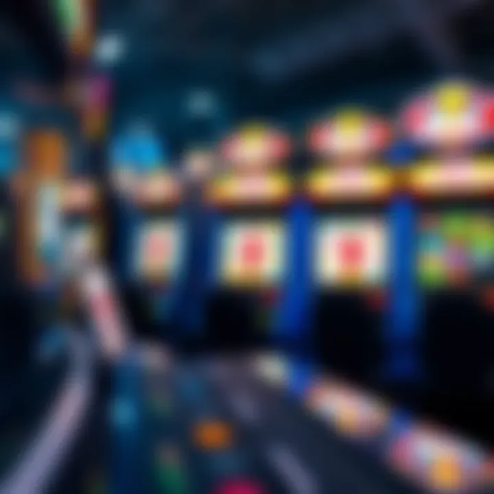 Modern online slot machine interface displaying engaging gameplay