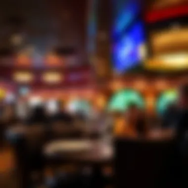 Culinary Delights at Bay Mills Casino Dining area featuring local cuisine and a welcoming atmosphere