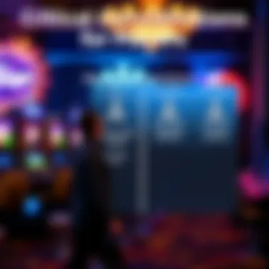 Chart highlighting key factors players should consider before participating in deposit promotions.