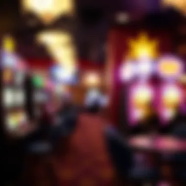 A serene environment promoting responsible gambling practices