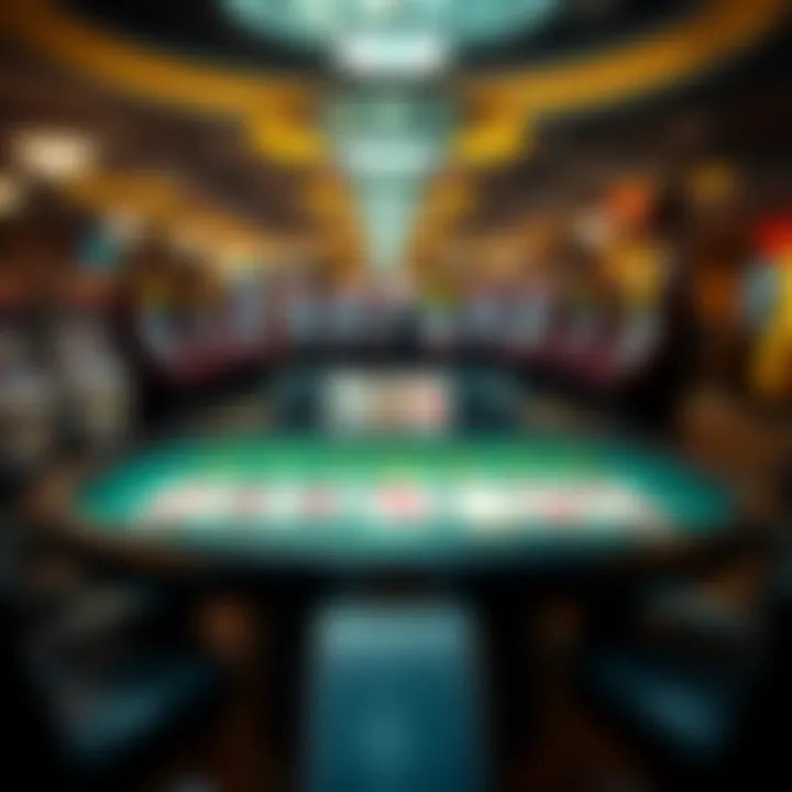 Illustration of Double Bonus Video Poker table layout