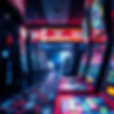 A digital landscape representing the influence of technology on payouts