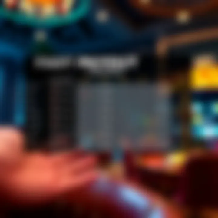 Comparison chart of online casinos with fast payouts