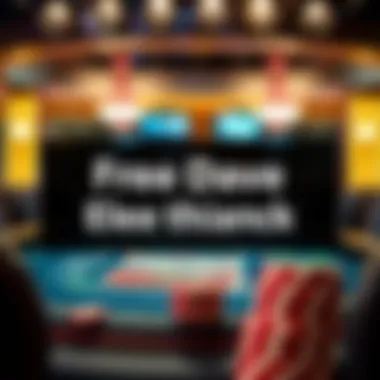 Graphical representation of the advantages of playing free live dealer blackjack