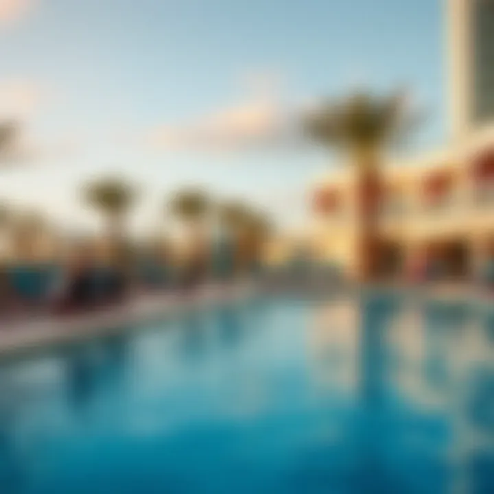 Unwind in the Relaxing Pool Area Relaxing pool area at Hard Rock Hotel