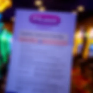 Graphical depiction of eligibility criteria for free play options