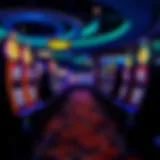 Visual representation of Ilani Casino's gaming floor showcasing diverse slot machines