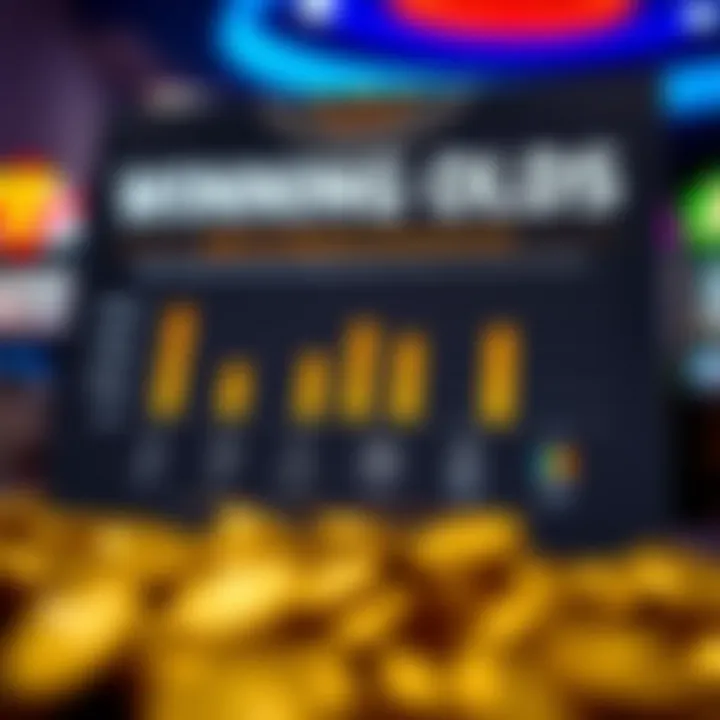Infographic showing odds of winning across various scratcher formats