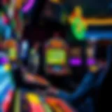 Intricate online gambling interface