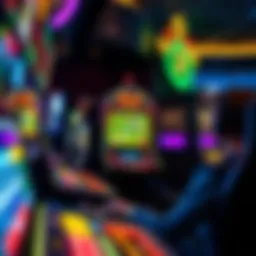 Intricate online gambling interface