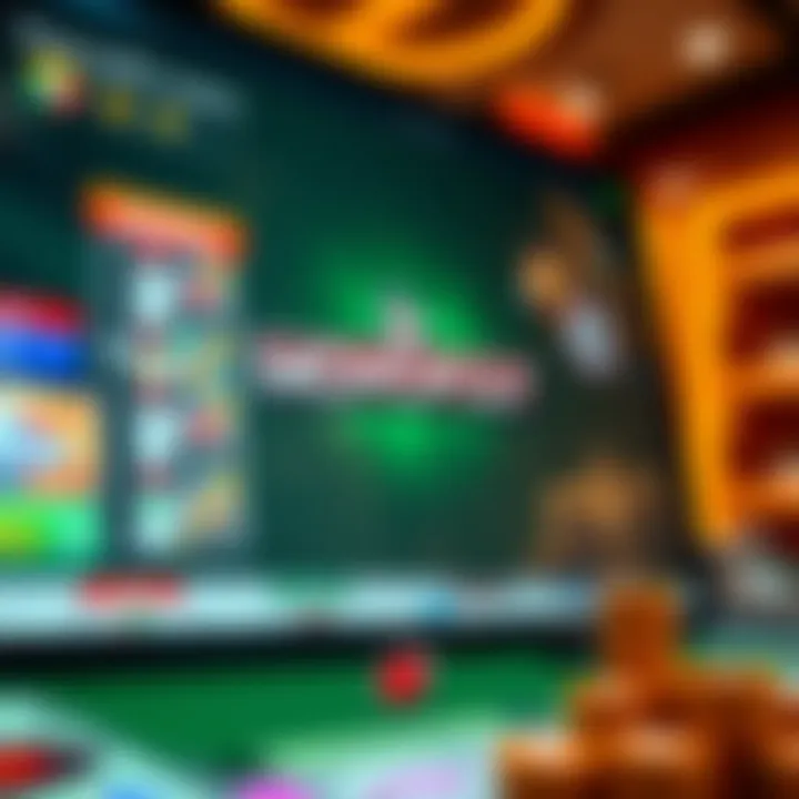 Screenshot of an online Monopoly casino game interface