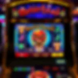 Overview of Motorhead slot machine interface