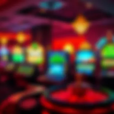 Different types of online casino games displayed together