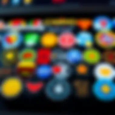 A visual representation of diverse online casino logos