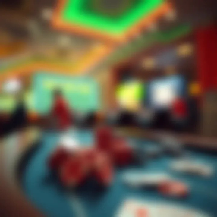 An infographic detailing tips for selecting online gambling sites.