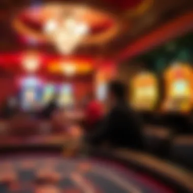 A conceptual image portraying the legal landscape of online gambling in the USA.