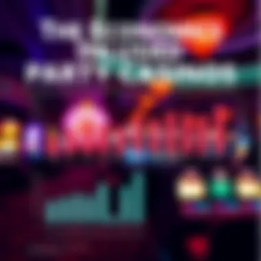 An infographic illustrating the economic impact of party casinos on Pennsylvania's economy, highlighting growth trends.