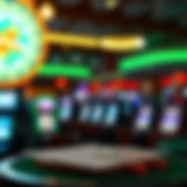 An overview of Pennsylvania's regulatory framework for party casinos, illustrated with official documents and legal symbols.