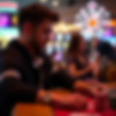 An artistic visualization of player demographics in online gambling