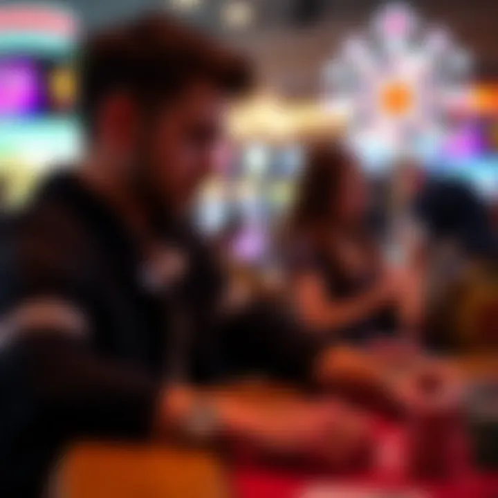 An artistic visualization of player demographics in online gambling