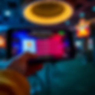 An engaging quiz interface on a mobile device