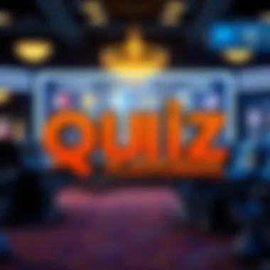 A graphic showcasing various quiz platforms