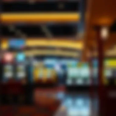 Strategic placement of slot machines