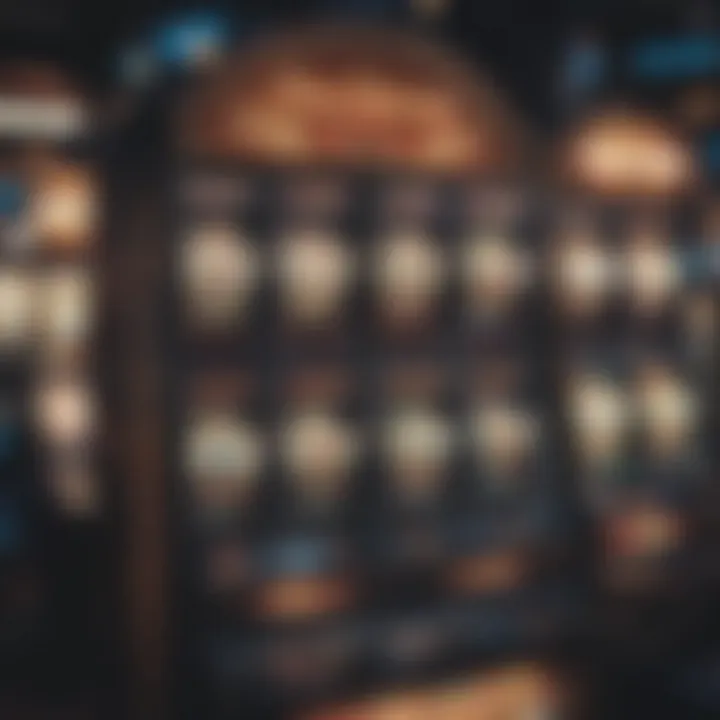 A comparison of different types of slot machines