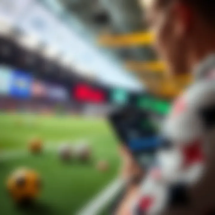 Highlighting the diverse betting options available on the 888 sports betting app.