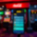 User interface of the 888 sports betting app showcasing its navigation features.