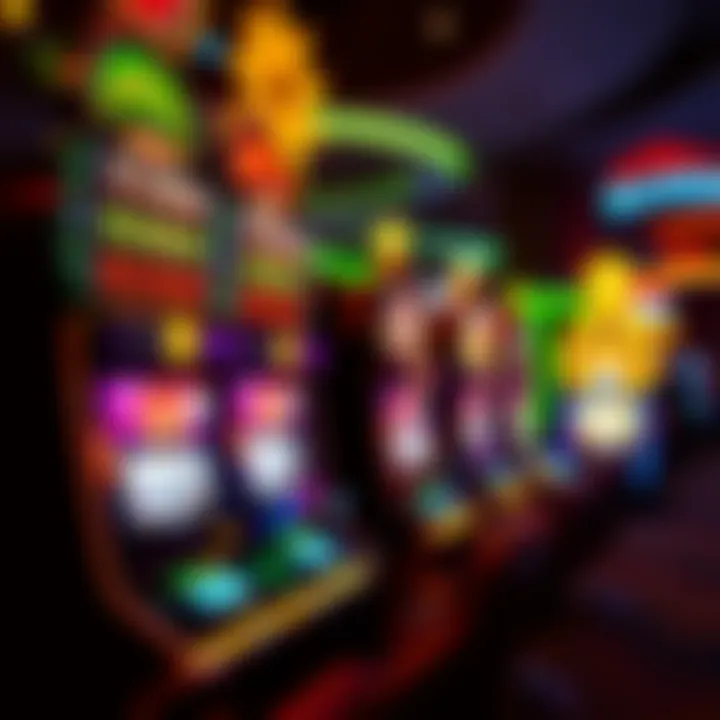 The Glamour of Nightlife Gaming Illuminated casino slots capturing the essence of nightlife