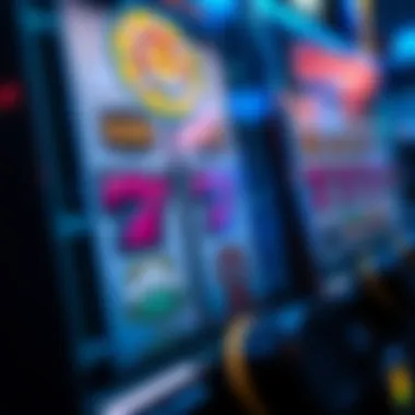 Close-up of the Money Machine slot symbols and payouts.