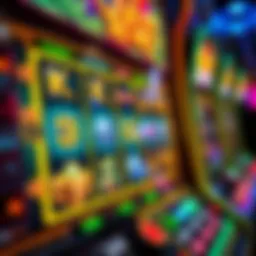 Visual representation of the Quest for Riches slot machine interface showcasing its vibrant graphics.