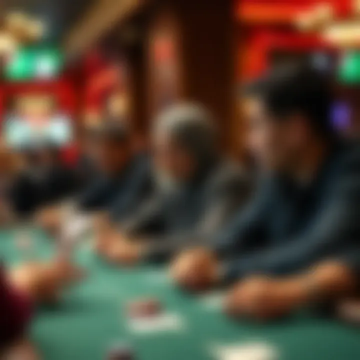 Influencers discussing poker strategies on YouTube