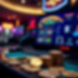 Virtual currency representation in online gambling