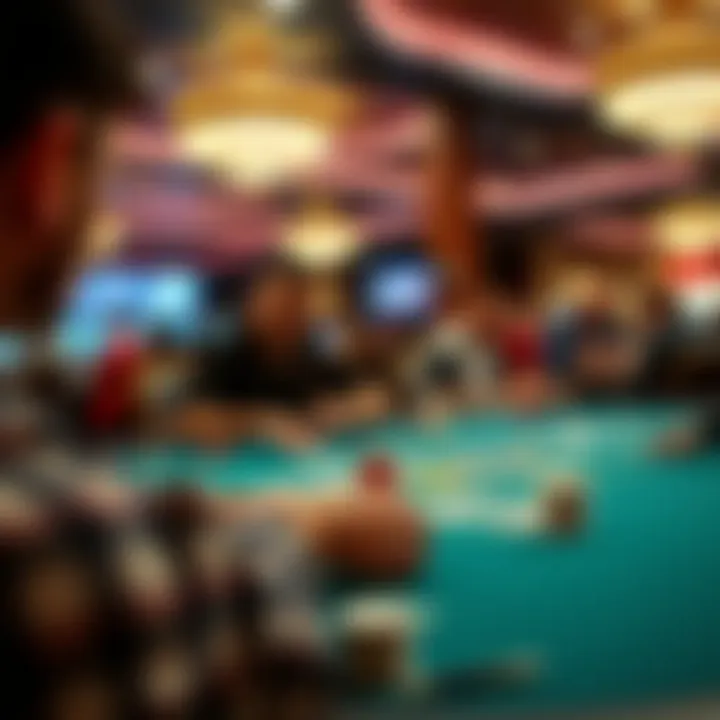 Diverse poker events catering to various skill levels.