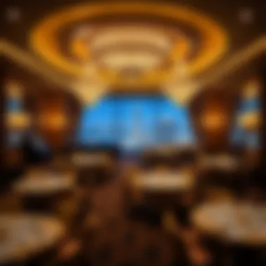 Stunning view of the Golden Nugget Room showcasing elegant design