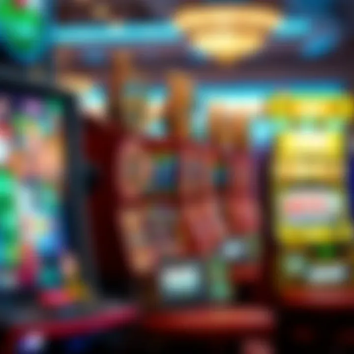 Selection of slot machines available for free play at Graton Casino