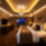 Luxurious suite at Hard Rock Casino