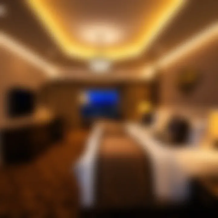 Luxurious suite at Hard Rock Casino